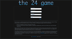 Desktop Screenshot of 24.zachrattner.com